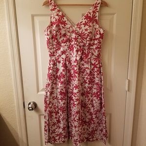 LIZ CLAIBORNE| Pleated Dress